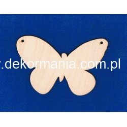 Motyl 18x12cm , motyl z dwoma otworami 18x12cm